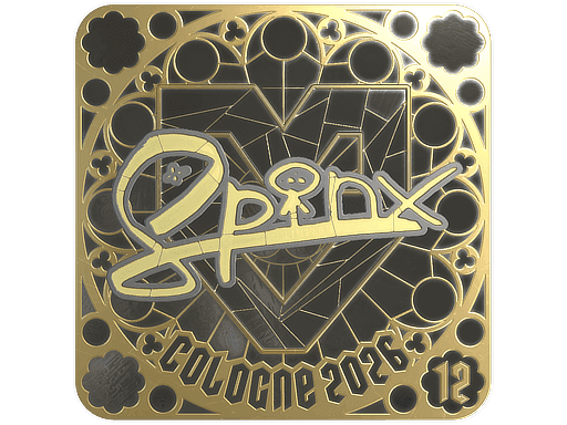 Spinx (Gold, Ranked) CS2 Sticker