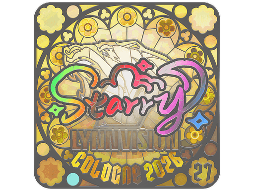 Starry (Holo, Ranked) CS2 Sticker
