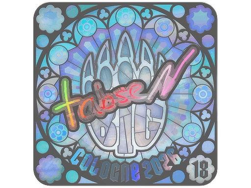 tabseN (Holo, Ranked) CS2 Sticker