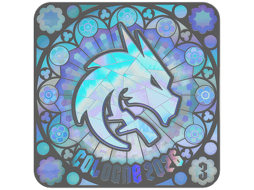 Team Spirit (Holo, Ranked) CS2 Sticker