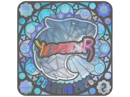 YEKINDAR (Holo, Ranked) CS2 Sticker