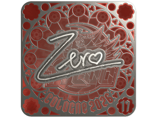 Zero (Foil, Ranked) CS2 Sticker