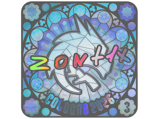 zont1x (Holo, Ranked) CS2 Sticker