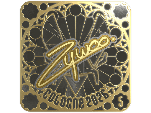 ZywOo (Gold, Ranked) CS2 Sticker