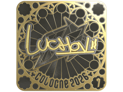 luchov (Gold, Ranked) CS2 Sticker