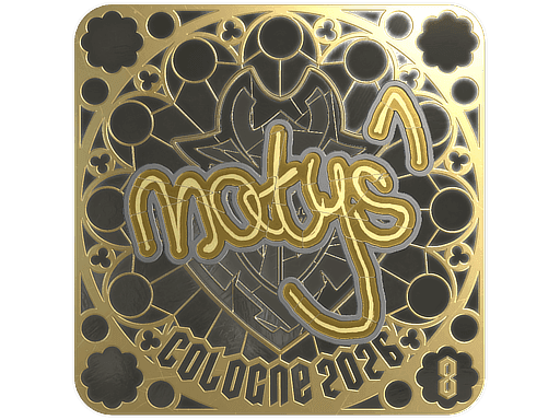 MATYS (Gold, Ranked) CS2 Sticker