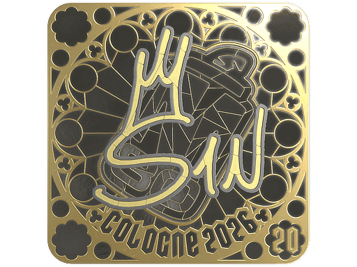 s1n (Gold, Ranked) CS2 Sticker