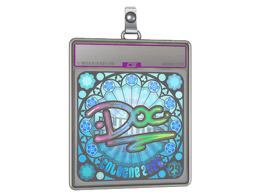 doc (Holo, Ranked) CS2 Sticker