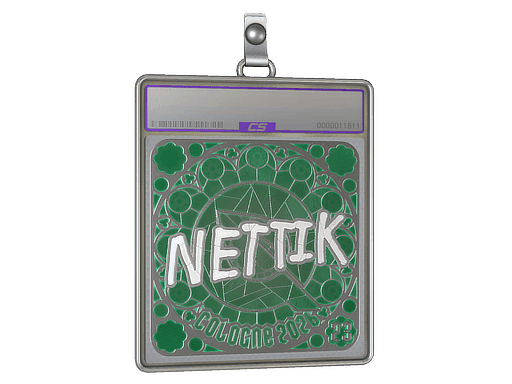 nettik (Foil, Ranked) CS2 Sticker