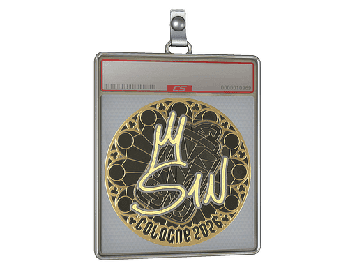 s1n (Gold) CS2 Sticker