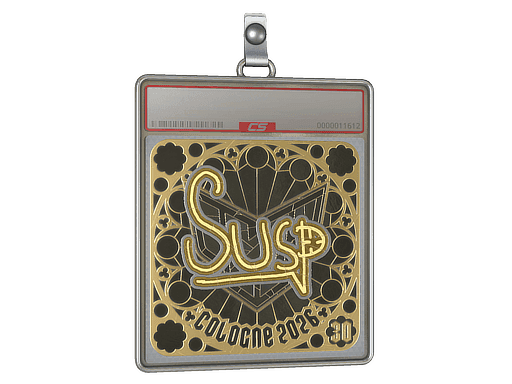susp (Gold, Ranked) CS2 Sticker