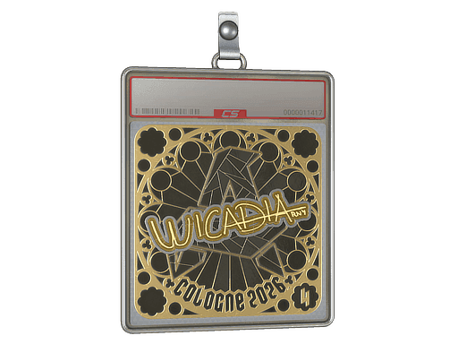Wicadia (Gold, Ranked) CS2 Sticker