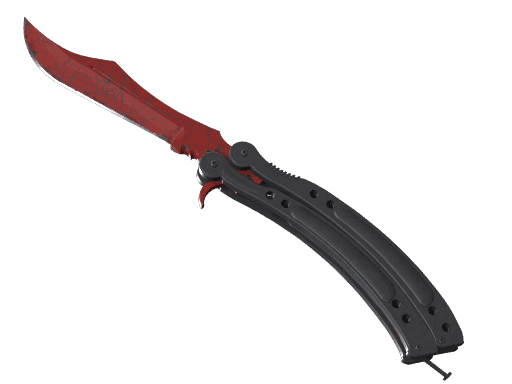 Butterfly Knife Crimson Web (Minimal Wear)