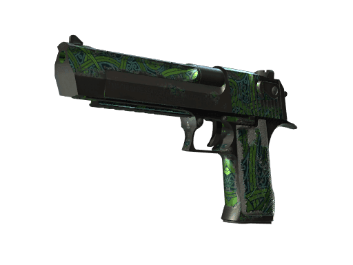 Desert Eagle Emerald Jörmungandr (Battle Scarred)