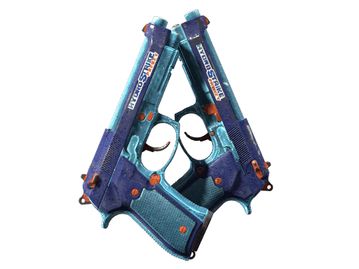 Hydro Strike | Dual Berettas CS2 Skin