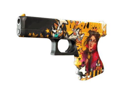 Glock-18 Bullet Queen (Minimal Wear)
