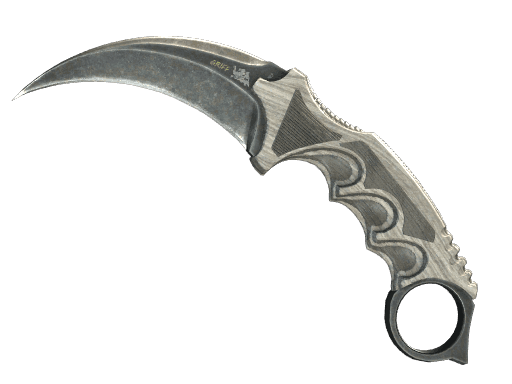 Karambit Black Laminate (Well-Worn)