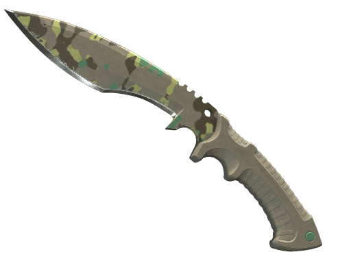 Kukri Knife Boreal Forest (Well-Worn)