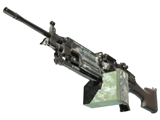 Blizzard Marbleized | M249 CS2 Skin