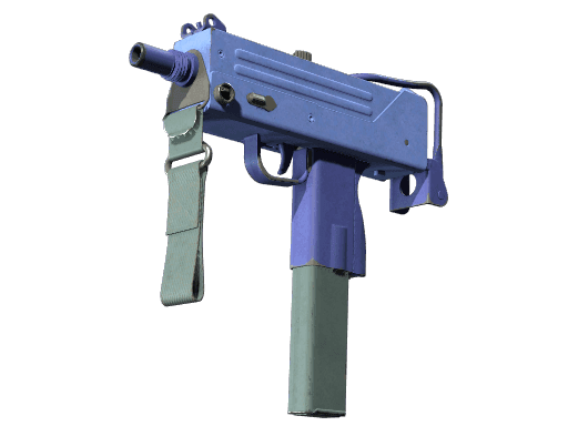 MAC-10 Indigo (Well-Worn)