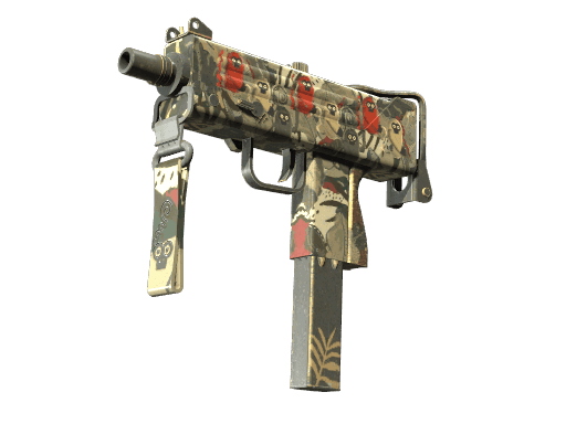 MAC-10 Monkeyflage (Well-Worn)