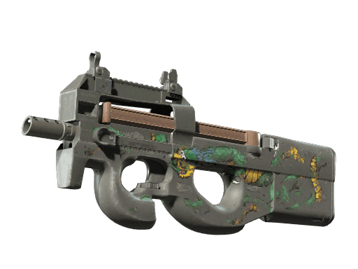 P90 | Emerald Dragon CS2 Skin