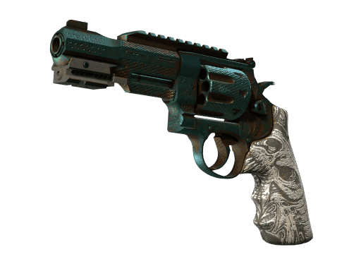 R8 Revolver Bone Forged (Battle Scarred)