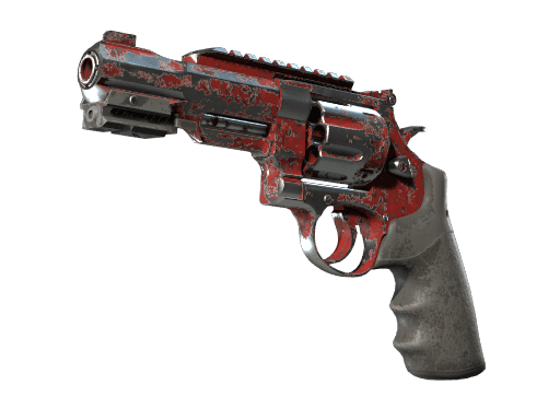 R8 Revolver Crimson Web (Battle Scarred)