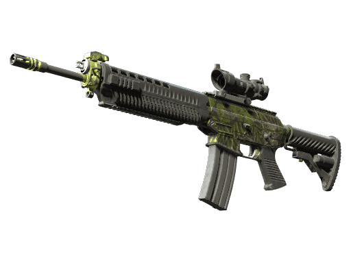 SG 553 | Lush Ruins CS2 Skin