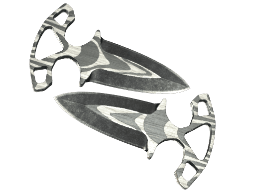 Shadow Daggers | Black Laminate CS2 Skin
