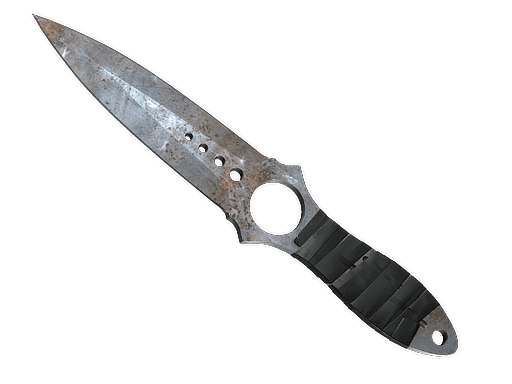 Skeleton Knife Rust Coat (Well-Worn)