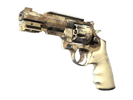 R8 Revolver Desert Brush (Souvenir Well-Worn)
