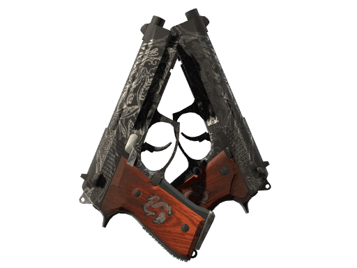 Dual Berettas Dualing Dragons (StatTrak Field-Tested)