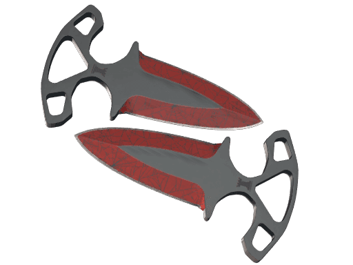Shadow Daggers | Crimson Web CS2 Skin