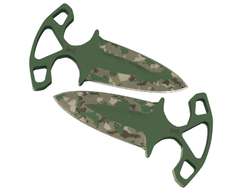 Shadow Daggers | Forest DDPAT CS2 Skin