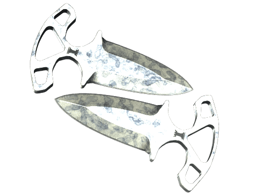 Shadow Daggers Stained (StatTrak Battle Scarred)