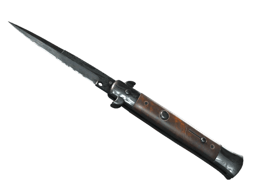 Stiletto Knife | Damascus Steel CS2 Skin