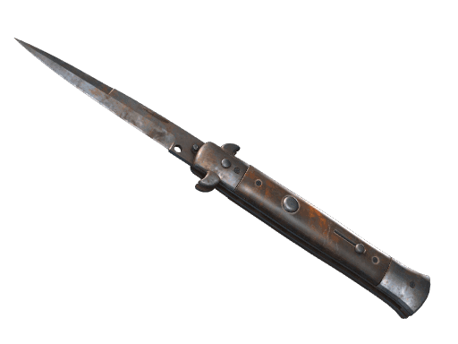 Stiletto Knife Rust Coat (Well-Worn)
