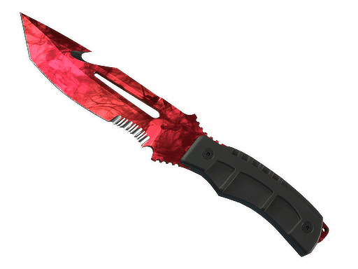 Survival Knife | Doppler Ruby CS2 Skin