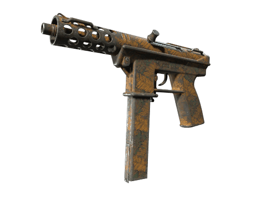 Tec-9 Rust Leaf (Well-Worn)
