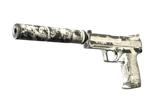 USP-S Whiteout (Battle Scarred)