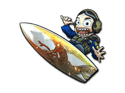 Dragon Lore Surf Ava (Foil) CS2 Sticker