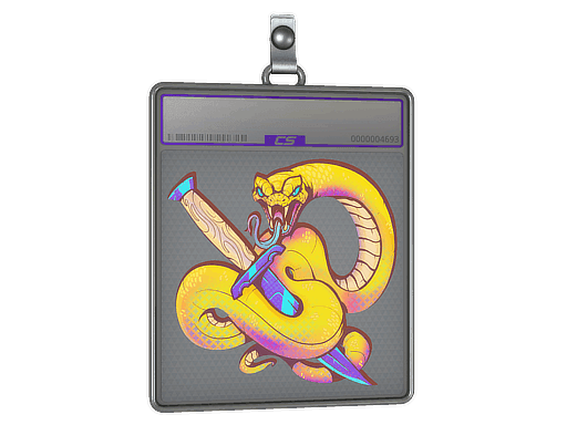 Coiled Strike (Holo) CS2 Sticker