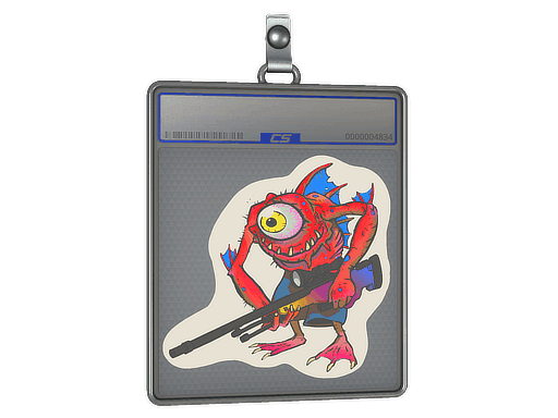 Red Cyclawps CS2 Sticker