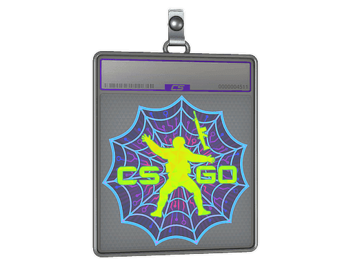 Web Stuck (Holo) CS2 Sticker