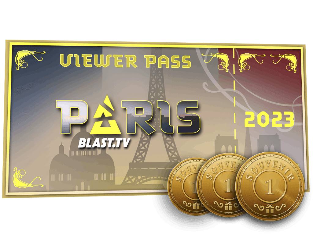 Paris 2023 CS2 Passes