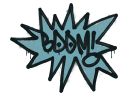 BOOM (Wire Blue)