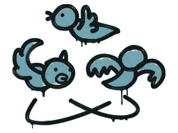 Dizzy (Wire Blue)