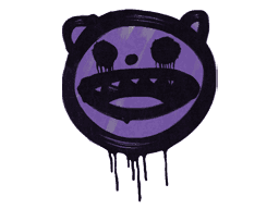 Happy Cat (Monster Purple)