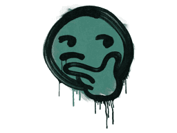 Thoughtfull (Frog Green)